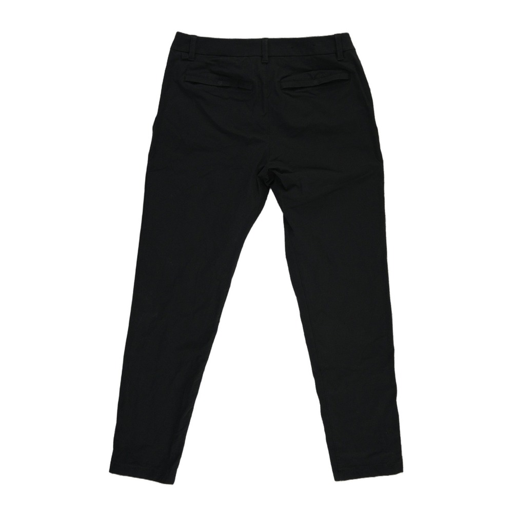 Lululemon Commission Pants Men Size 32 Black Warpstreme Chino Casual Breathable